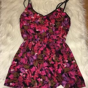 Floral Short Romper